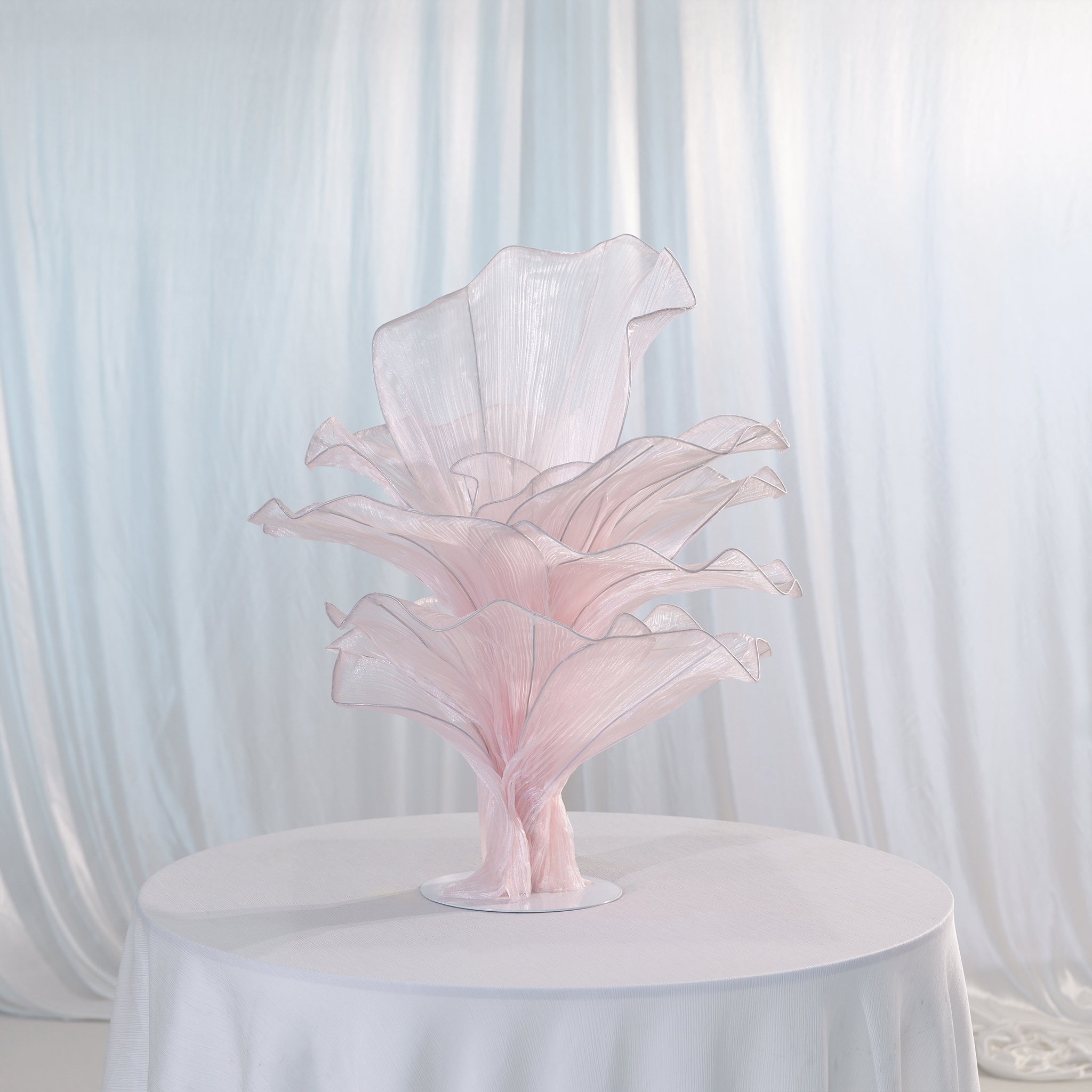 Flowerva Table Flower Wedding Decoration Light Pink 60cm
