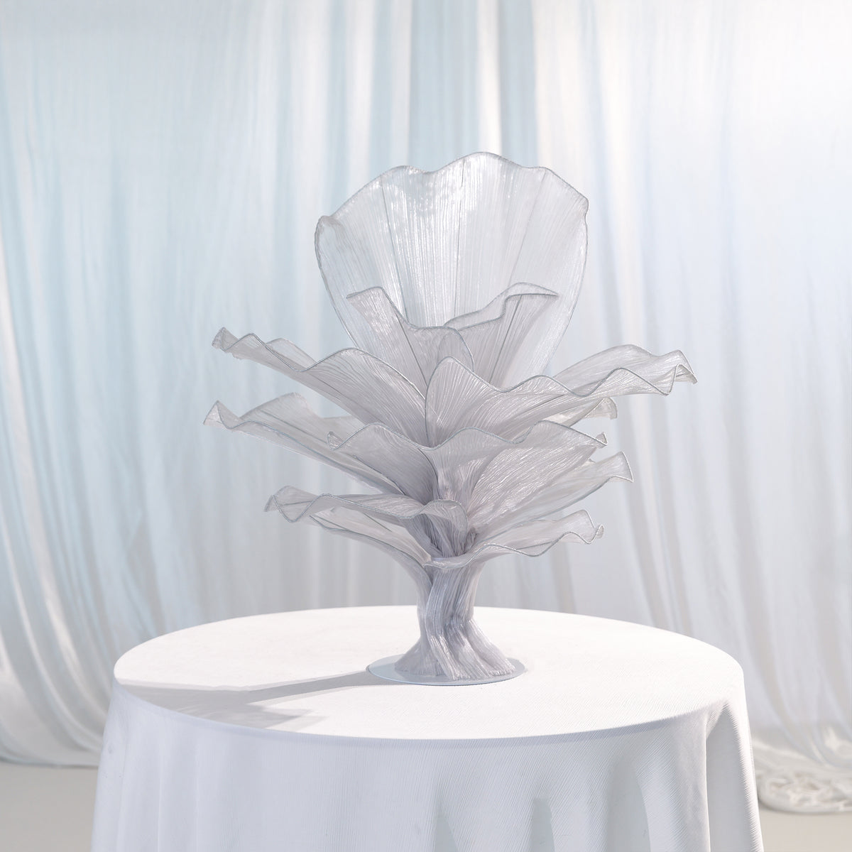 Flowerva Luxury Fabric Floral Centerpieces Handcrafted Wedding & Event Decor