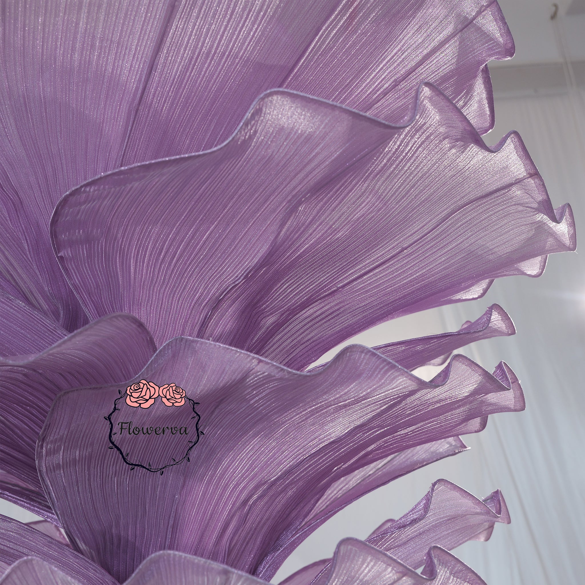 Flowerva Amethyst Wedding and Home Art Decoration