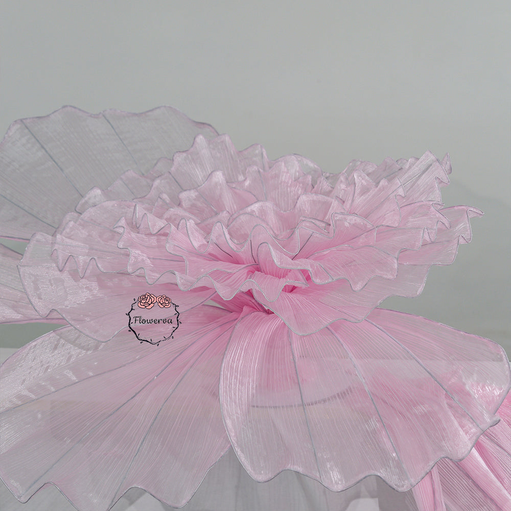 Flowerva Luminous Ruffle Veilscape Wedding Decoration