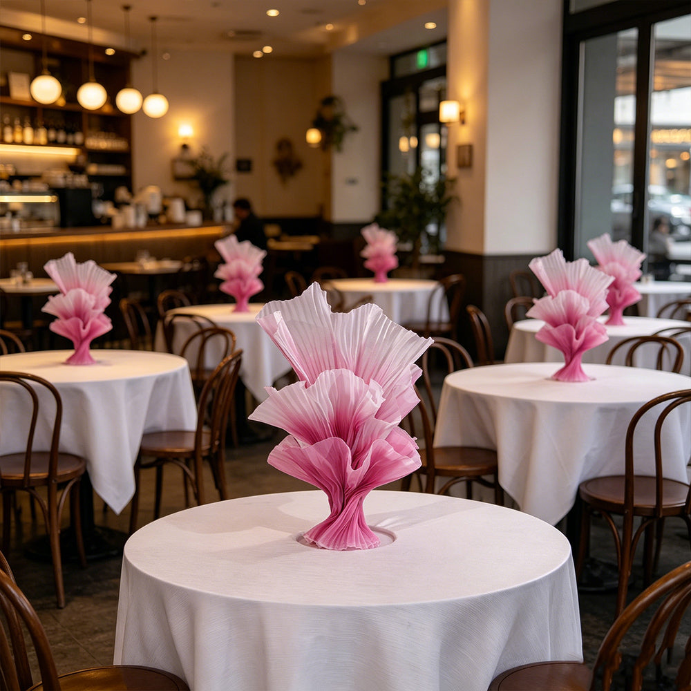 Flowerva "Romantic Light" Table Flower Wedding Decoration/Home Decor