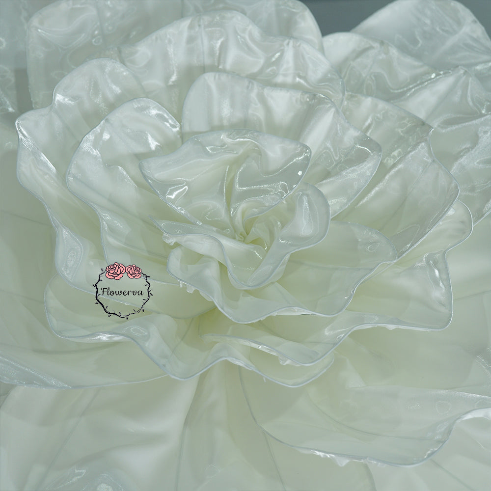 Flowerva Opulent Satin Atelier Installation Wedding Decor