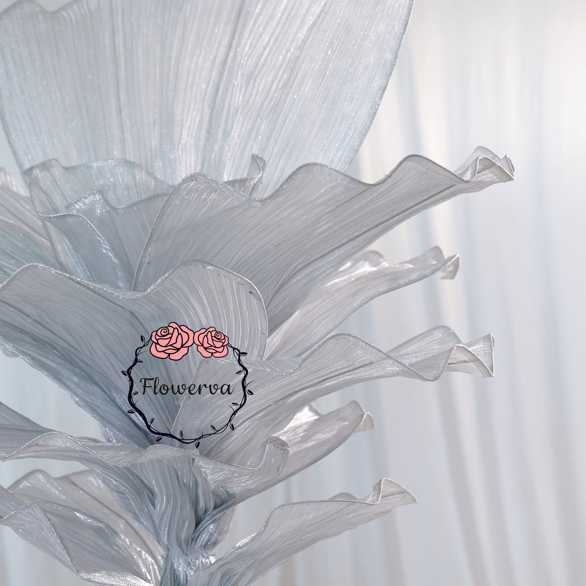 Flowerva Luxury Fabric Floral Centerpieces Handcrafted Wedding & Event Decor