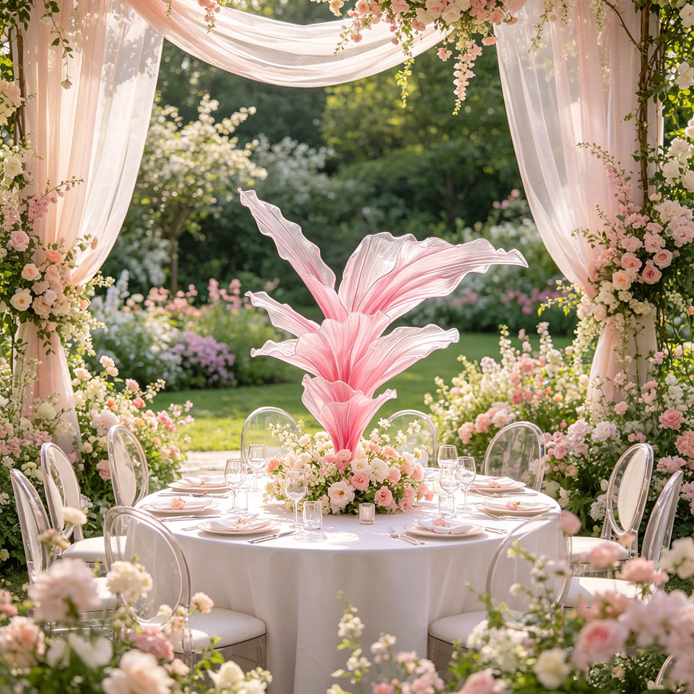 Flowerva Gradient Rose Table Flower Wedding Decoration 3.0 Upgraded Version