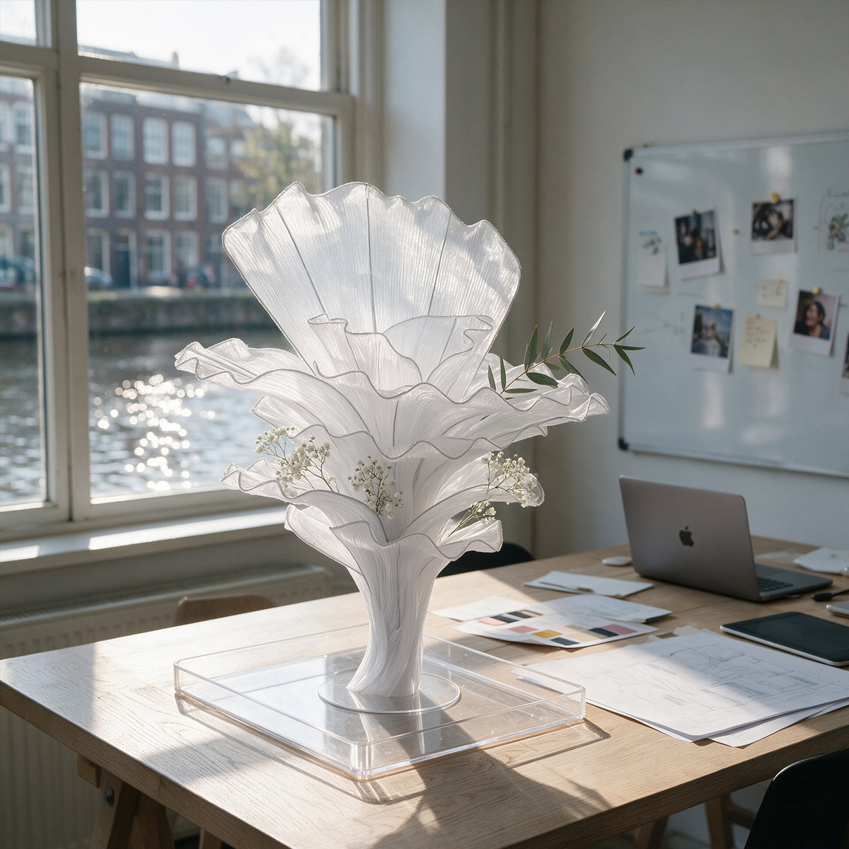 Flowerva Signature Sculptural Floral Centerpiece