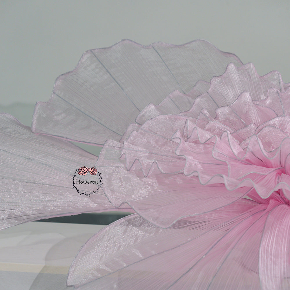 Flowerva Luminous Ruffle Veilscape Wedding Decoration