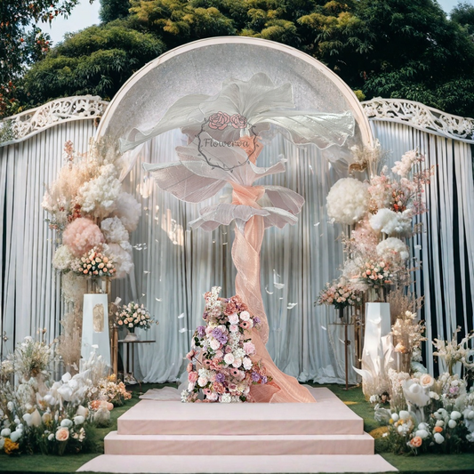 Flowerva Cloud Dome Wedding Backdrop Decoration
