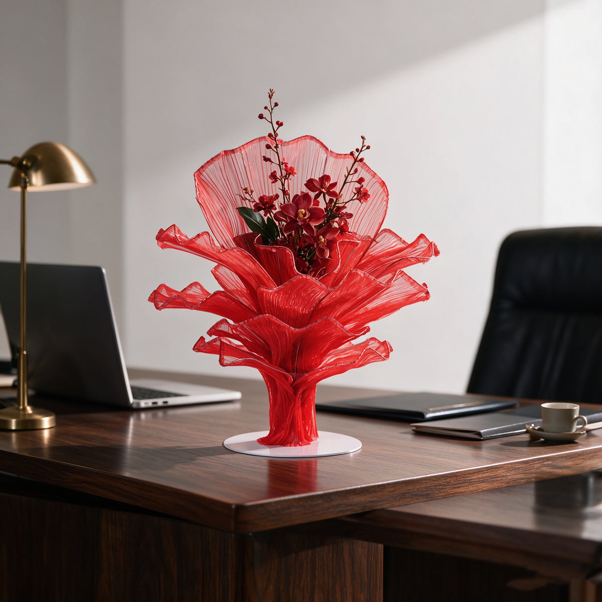 Flowerva Signature Sculptural Floral Centerpiece