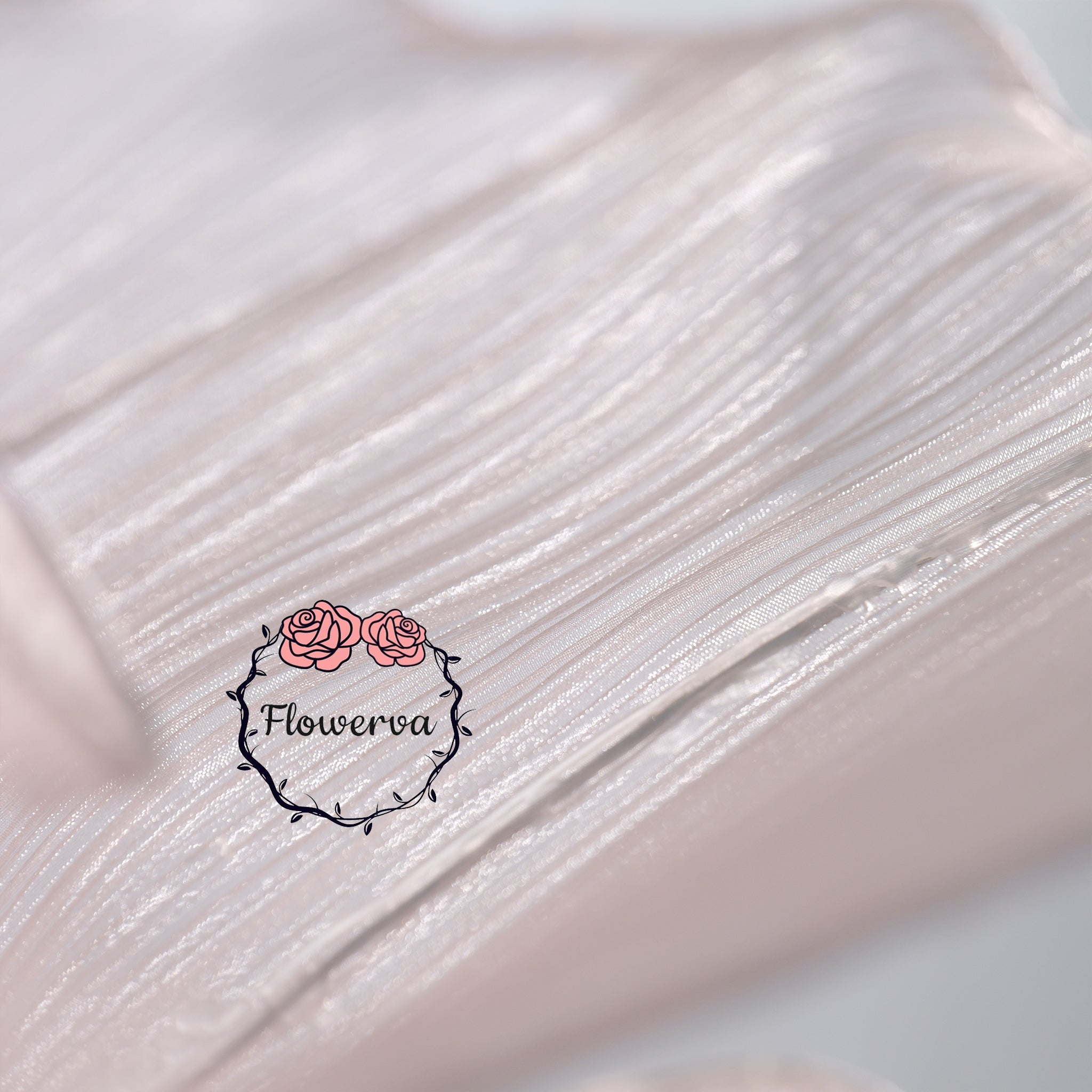 Flowerva Light Pink Table Flower Wedding Decoration (With Base)