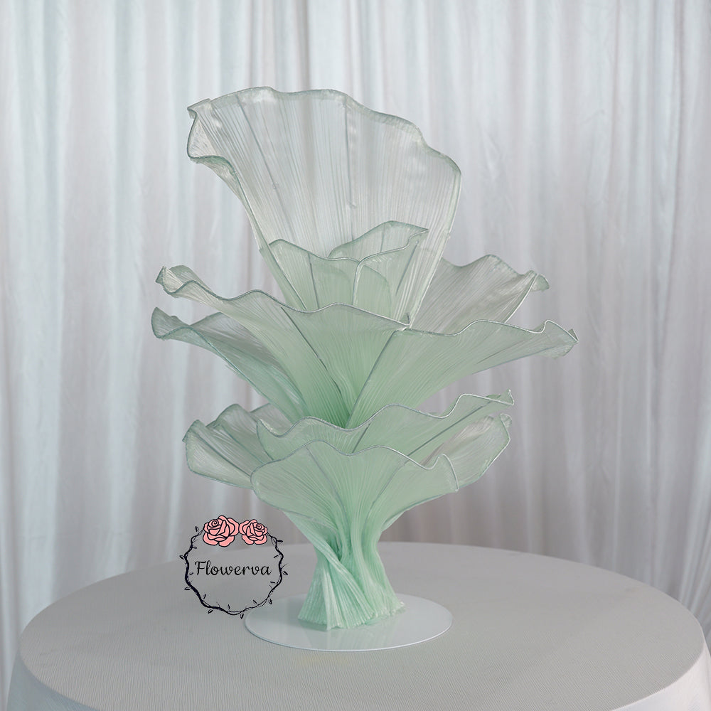 Flowerva Height Fabric Table Flower Wedding Decor(Without Flowers)