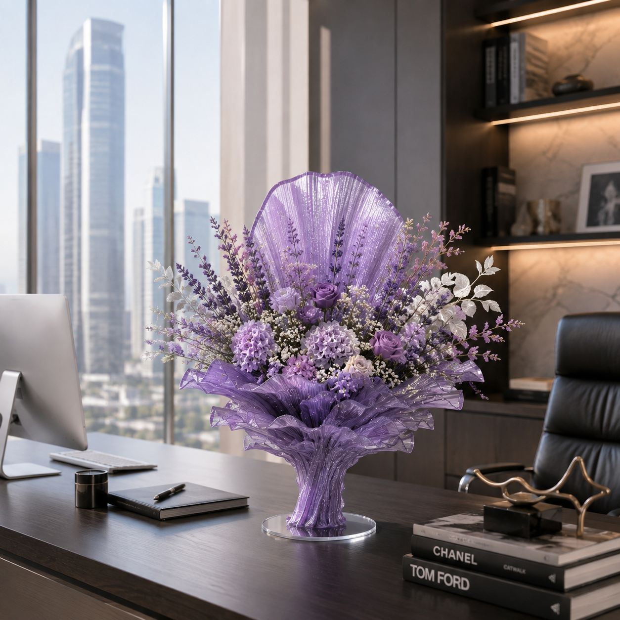 Flowerva Signature Sculptural Table Flower Ceremony Decor