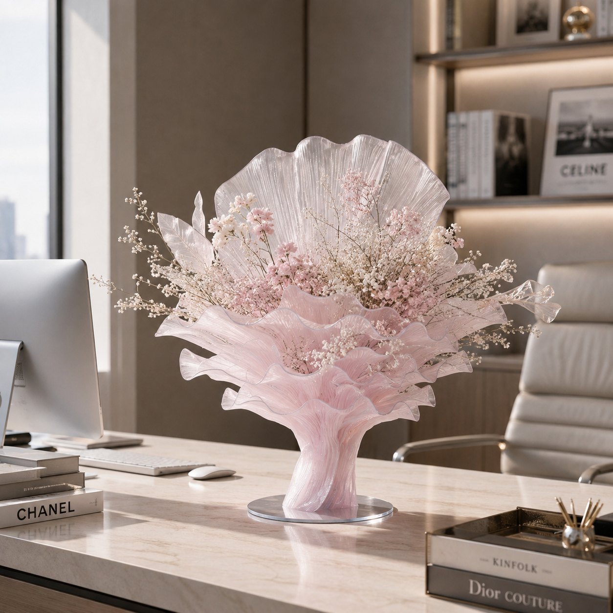 Flowerva Signature Sculptural Table Flower Ceremony Decor