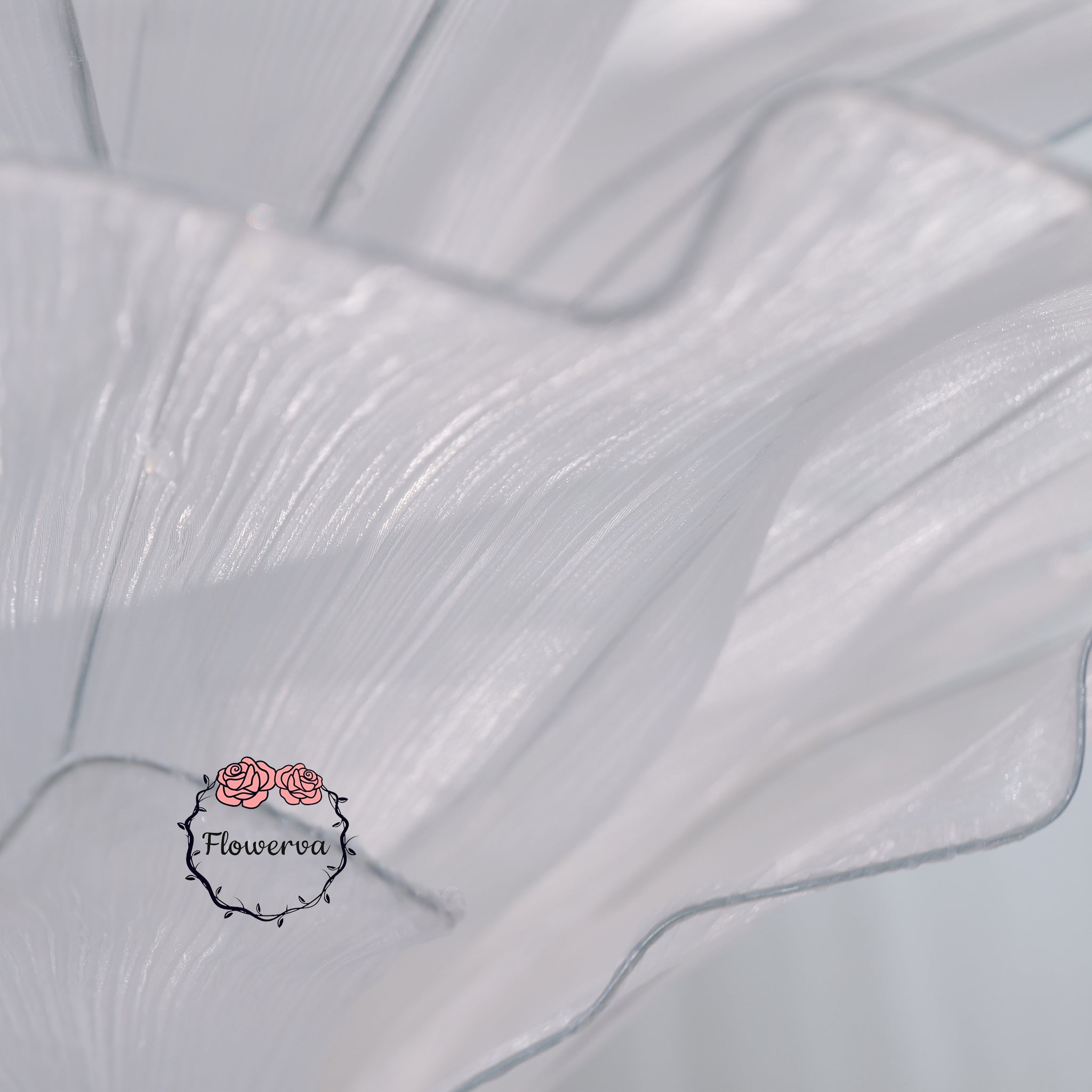 Flowerva Pure White Artistic Wedding Table Decorations