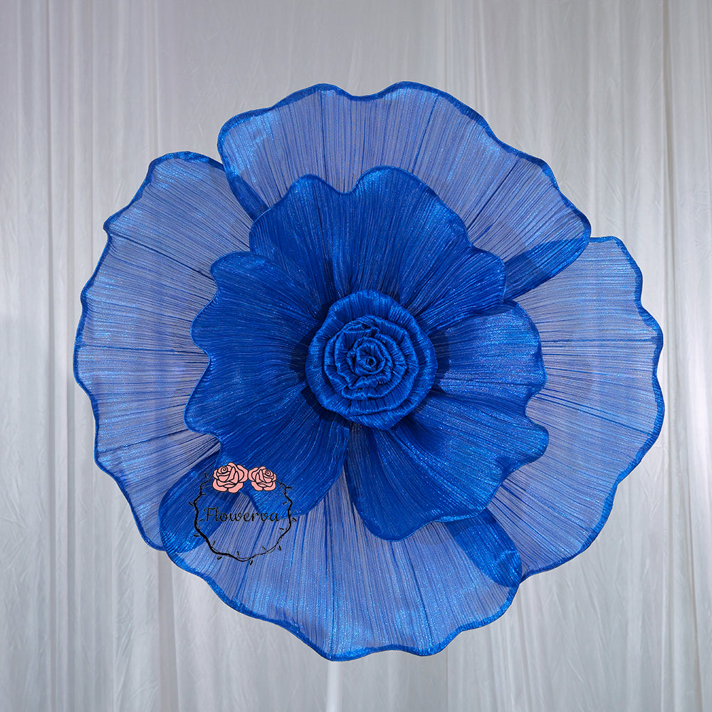 Flowerva Fabric Giant Flower Centerpiece Luxury Wedding & Event Decor