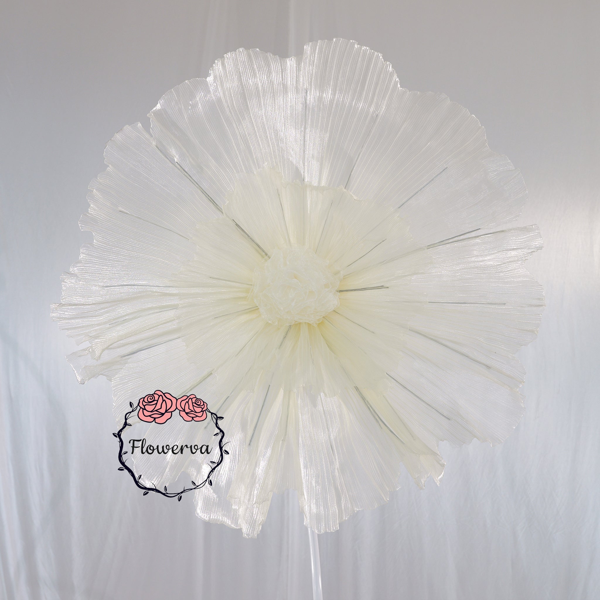 Flowerva Champagne Vein Silhouette Premium Decor