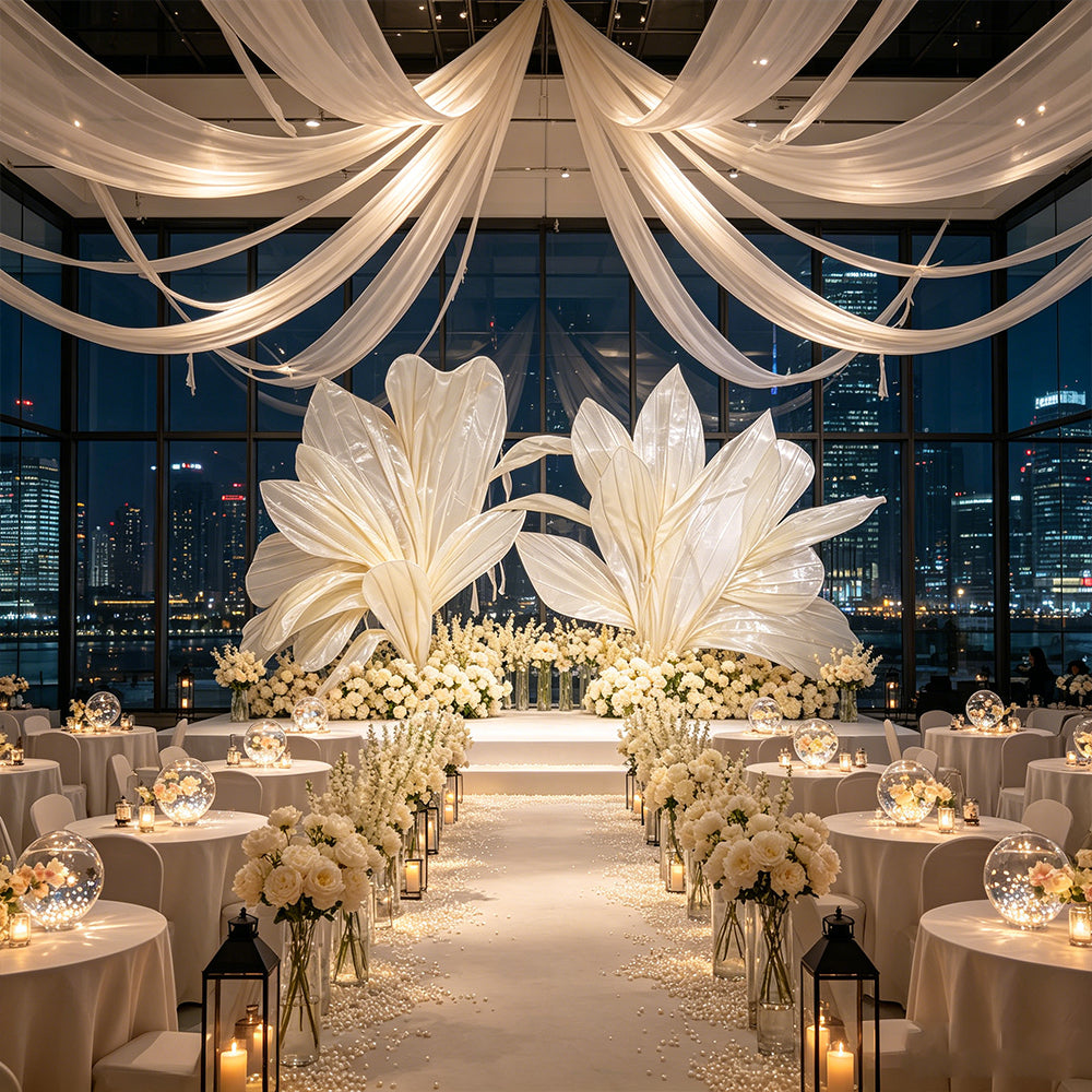 Flowerva Ethereal Wing Wedding Decor (Without Base)