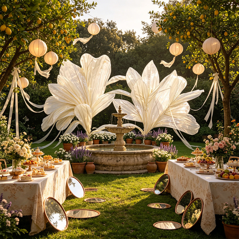 Flowerva Ethereal Wing Wedding Decor (Without Base)