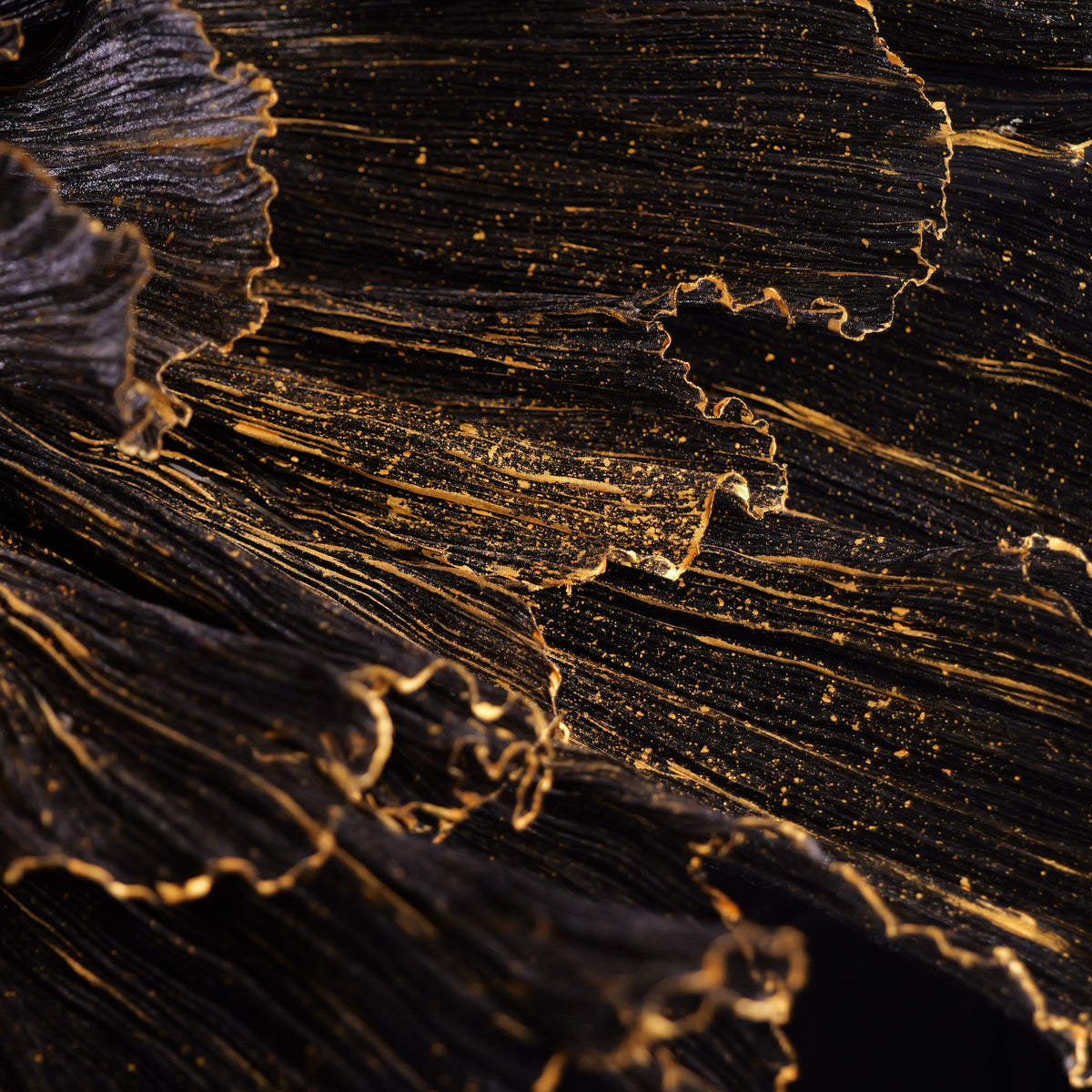 Flowerva Gilded Shadow Fabric Flower | Luxury Wedding Statement Floral & Event Decor