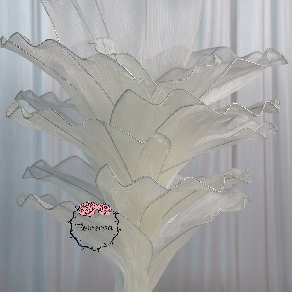 Flowerva Height Fabric Table Flower Wedding Decor(Without Flowers)