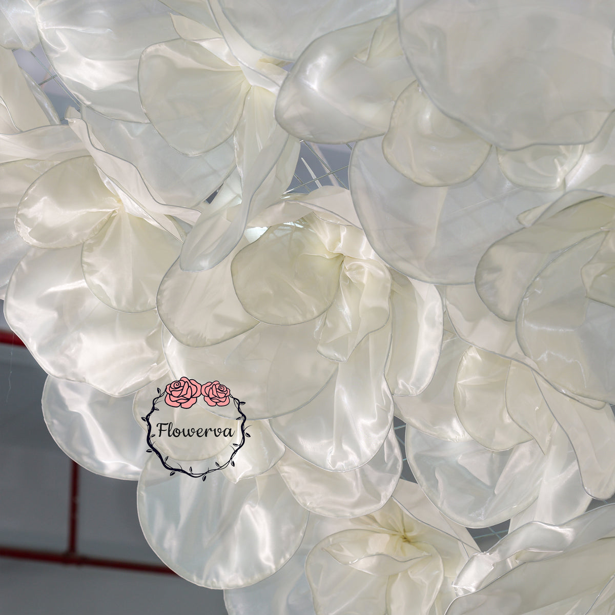 Flowerva Cloud Bloom Fabric Flower Wedding & Event Decor 60cm