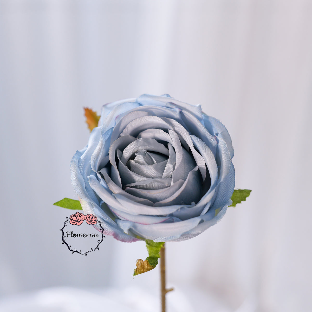 Flowerva Luxury Artificial Fabric Roses Wedding & Event Decor