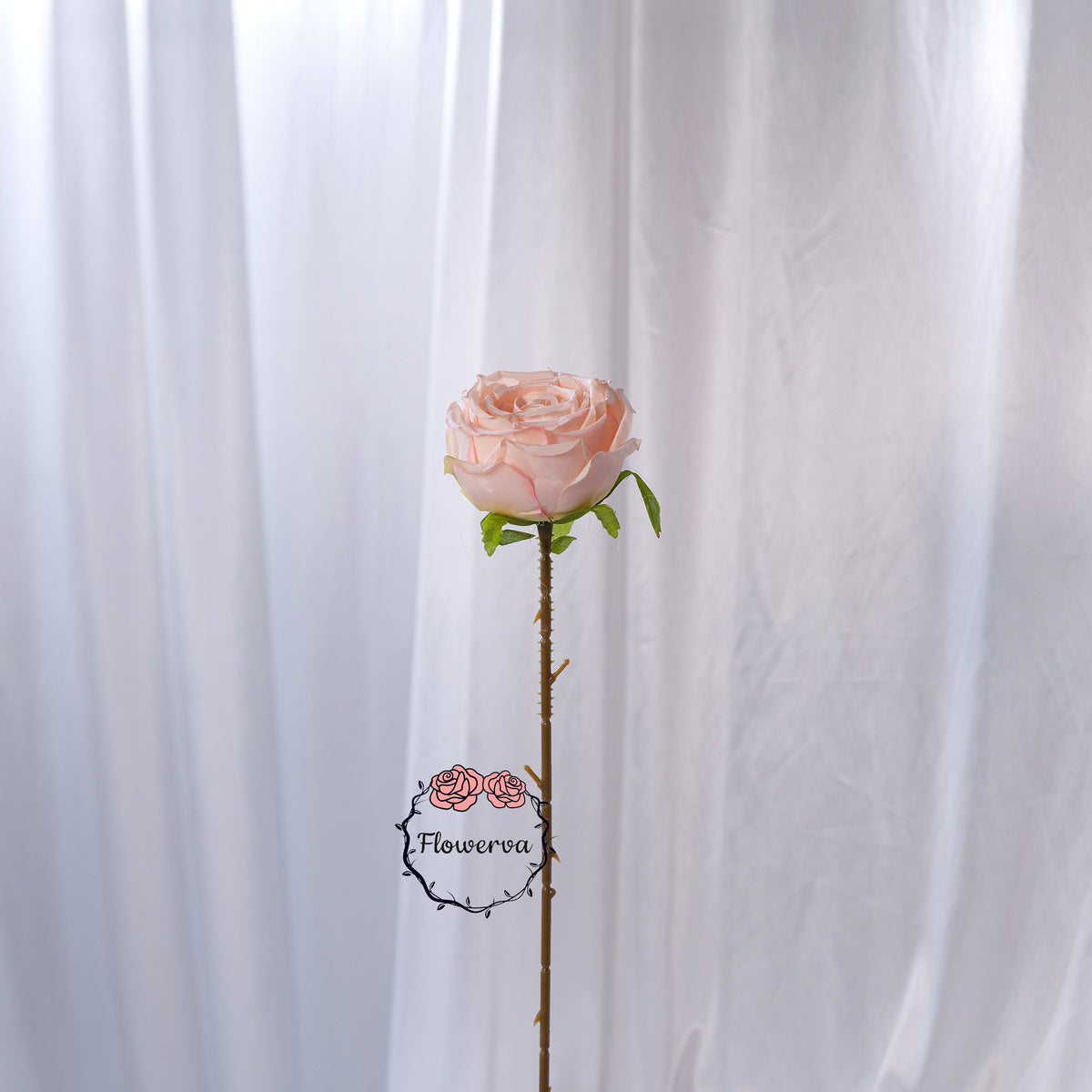 Flowerva Luxury Artificial Fabric Roses Wedding & Event Decor