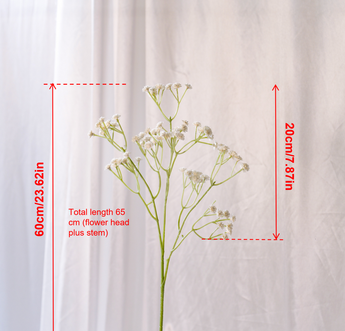 Flowerva Luxury Artificial Fabric Baby’s Breath Wedding & Event Decor