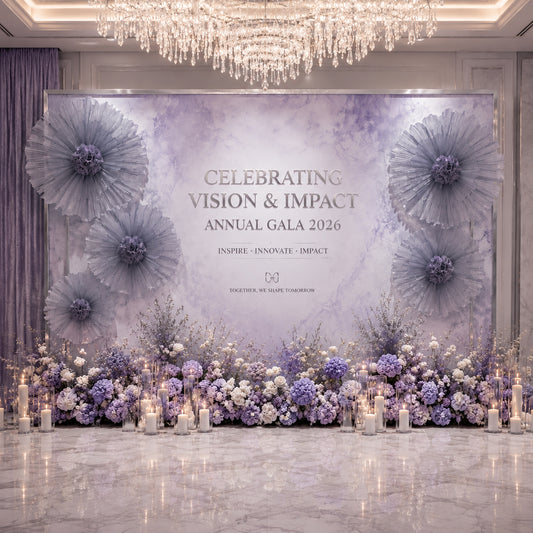 Flowerva Morandi Vein Silhouette Premium Decor