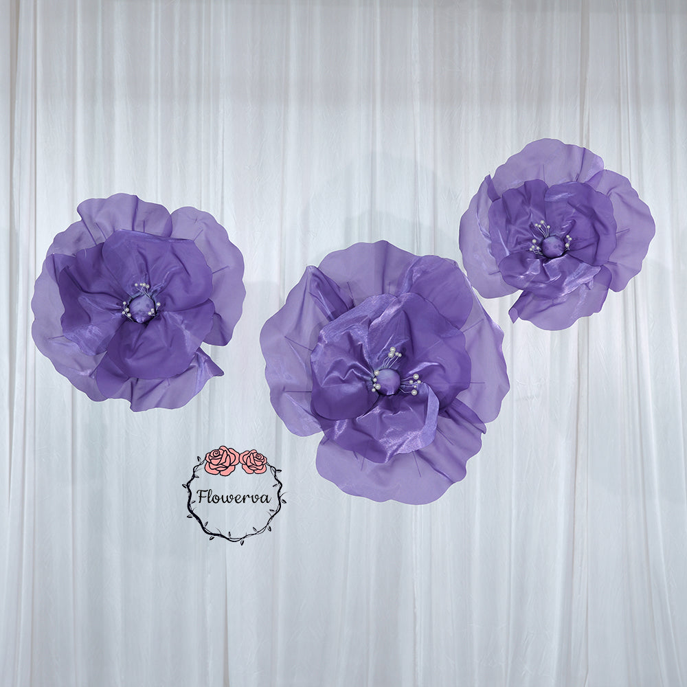 Flowerva Pearl Core Wave Contour Premium Decor