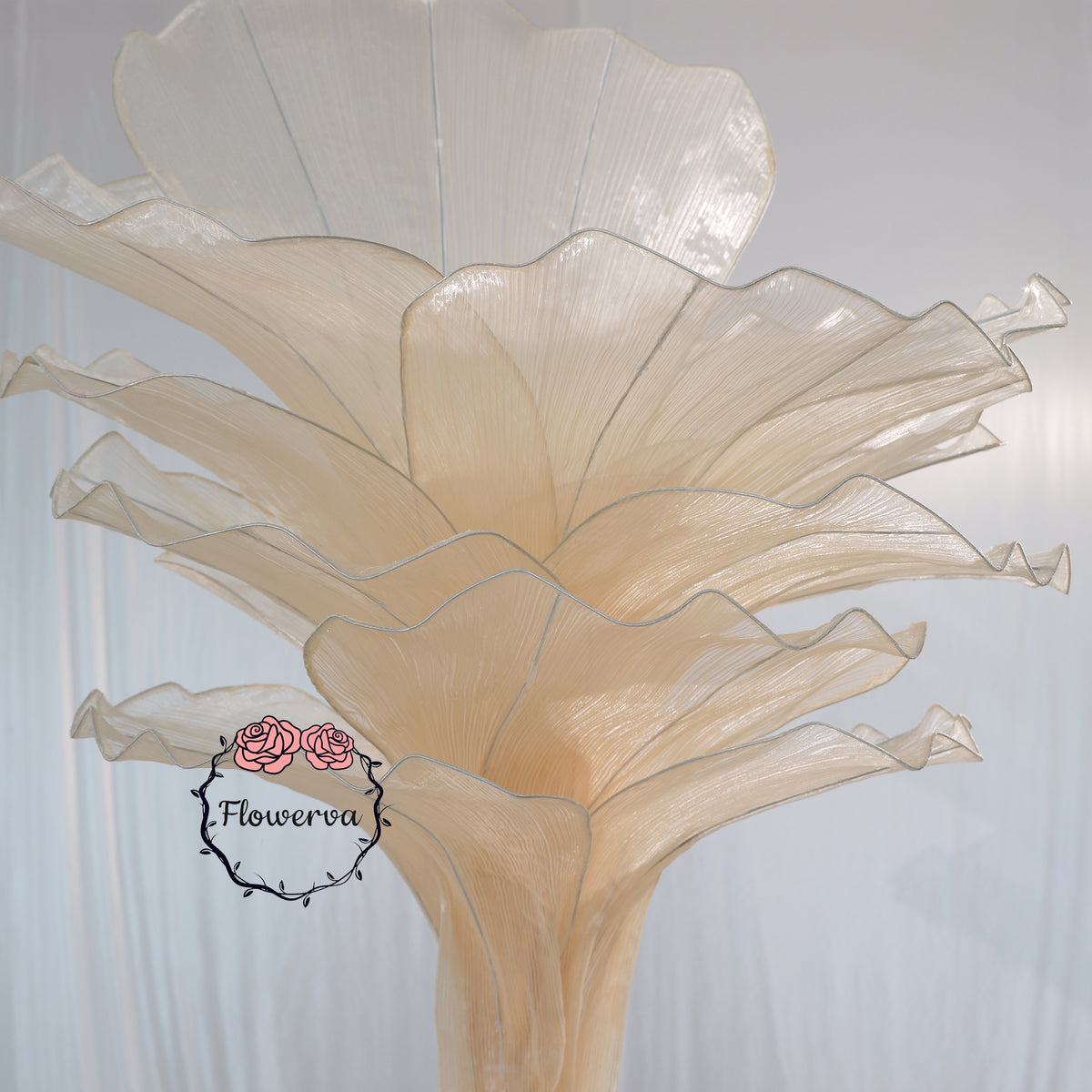 Flowerva Table Flower Wedding Decoration Yellow Skin