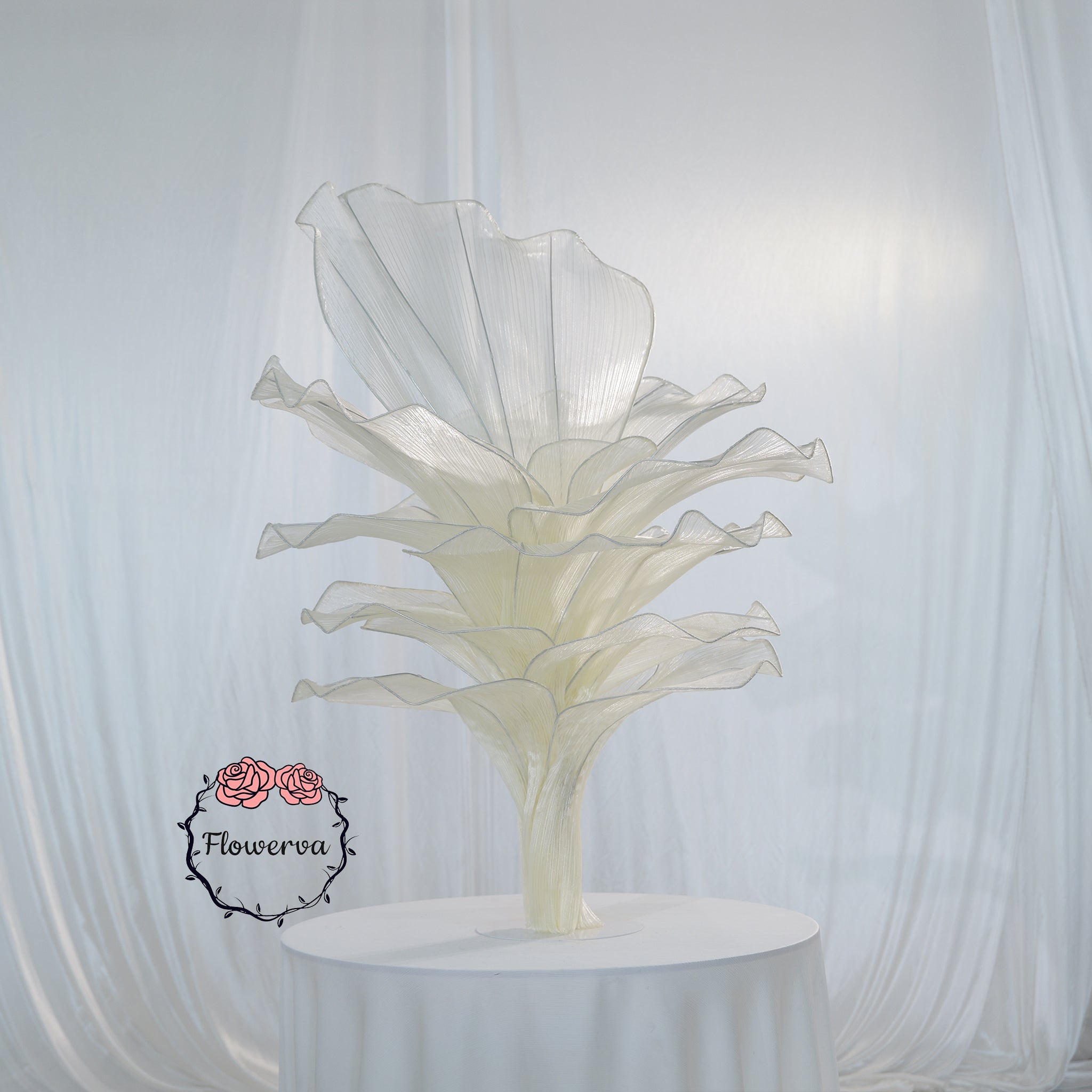 Flowerva Table Flower Weeding Decor Champagne 120cm