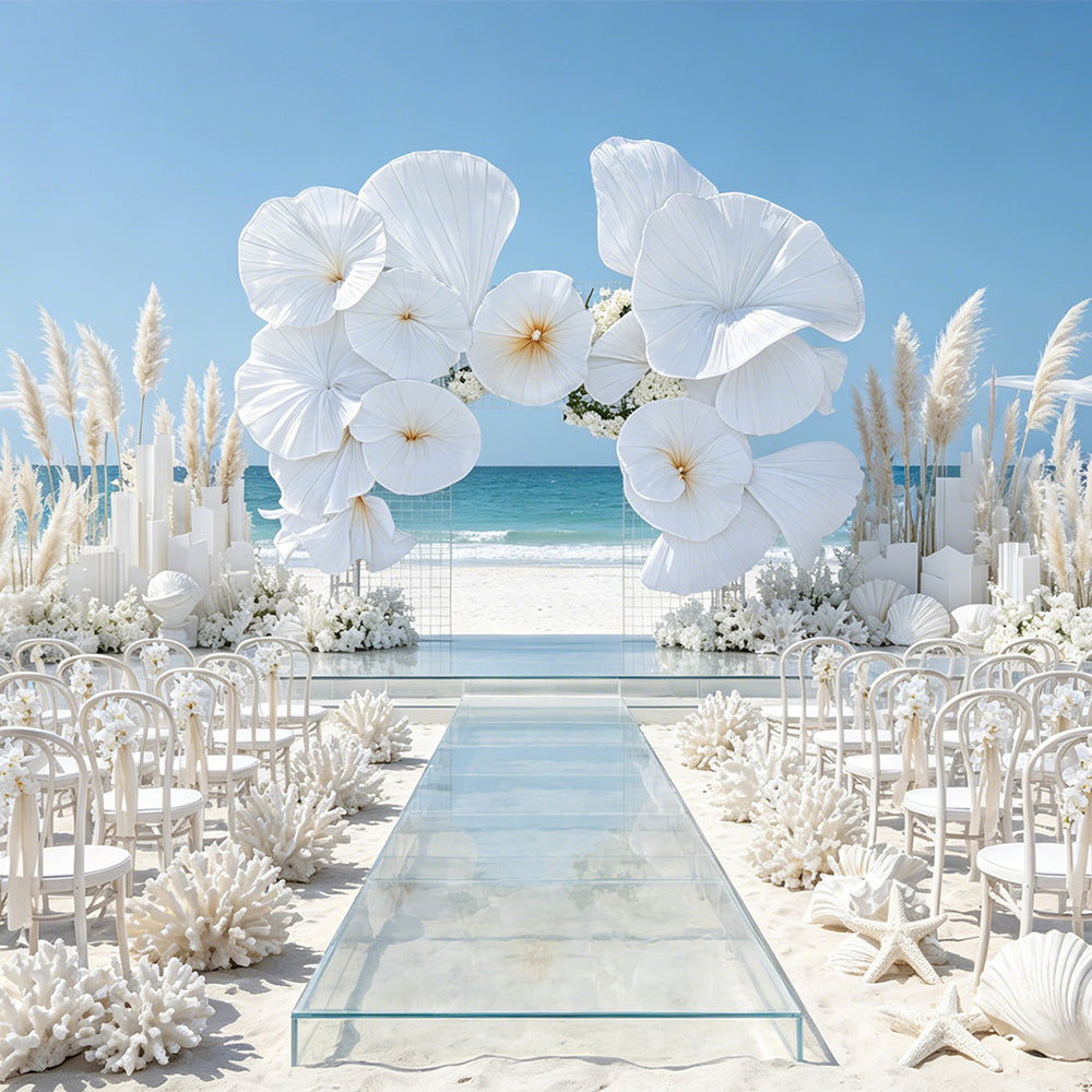 Flowerva Wisp Silhouette Form Arch Wedding Decoration(Without Base)