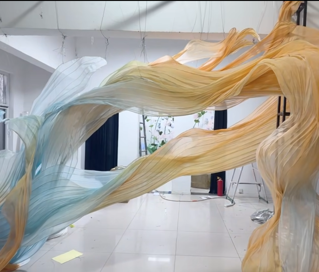 Flowerva Ceiling design flower Gradient decoration