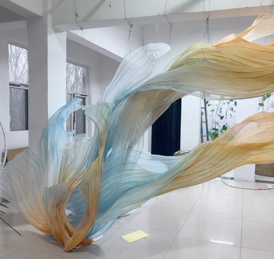 Flowerva Ceiling design flower Gradient decoration