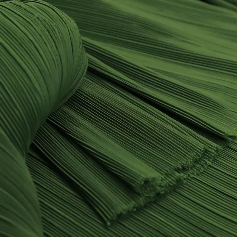 Tissu de gravure décoratif plissé Flowerva