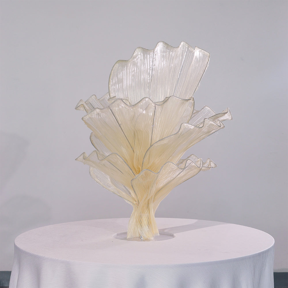 Flowerva Table Flower Wedding Decoration Yellow Skin