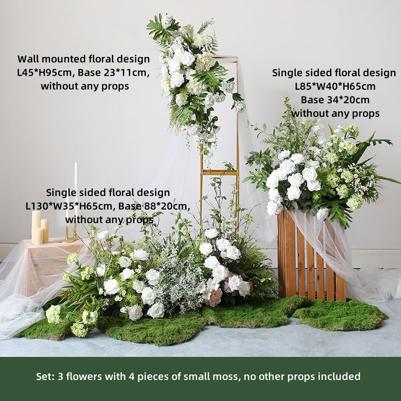 Forest Style Wedding Venue Floral Set Background Decoration