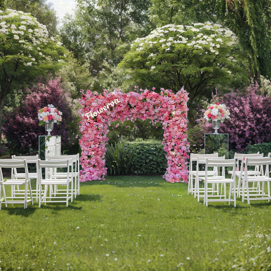 Flowerva Dreamy Wedding Flower Wall Arch Wedding Decoration