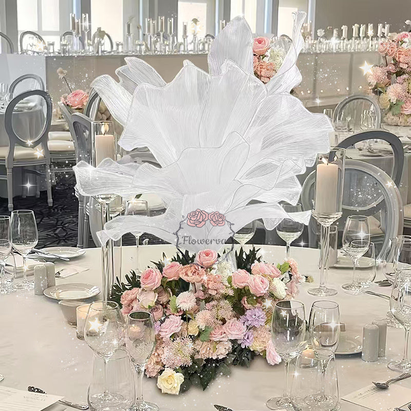 Flowerva Fabric Table Flower Wedding Decor(Without Flowers)