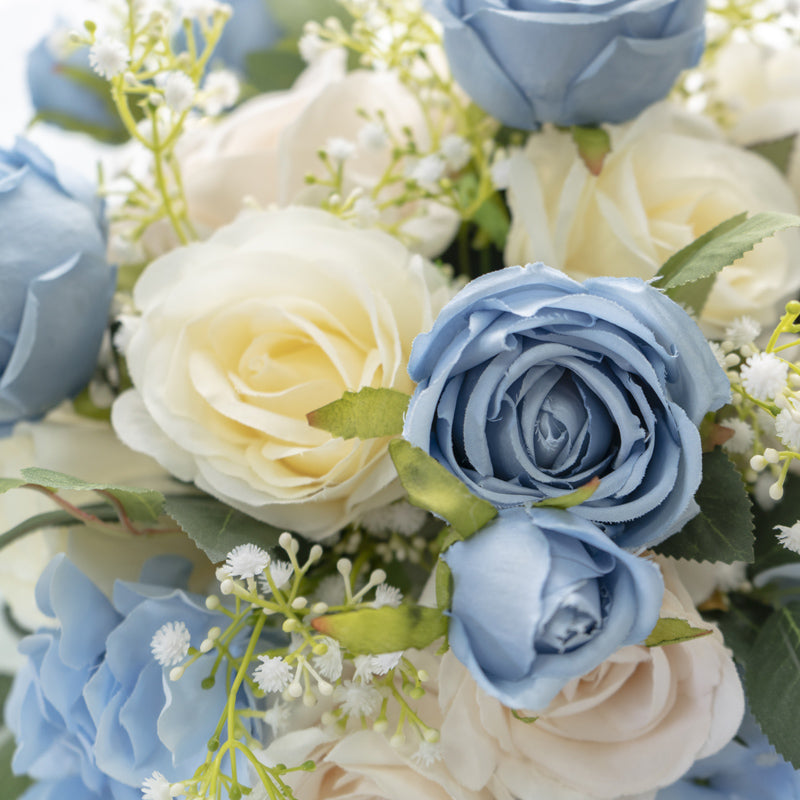 Flowerva Design floral exquis pour bouquet de mariée rouge