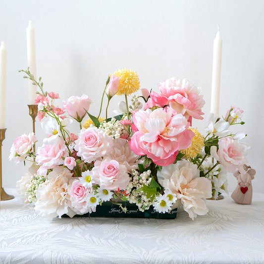 Flowerva Charming Wedding Event Table Decoration Flower Arrangement