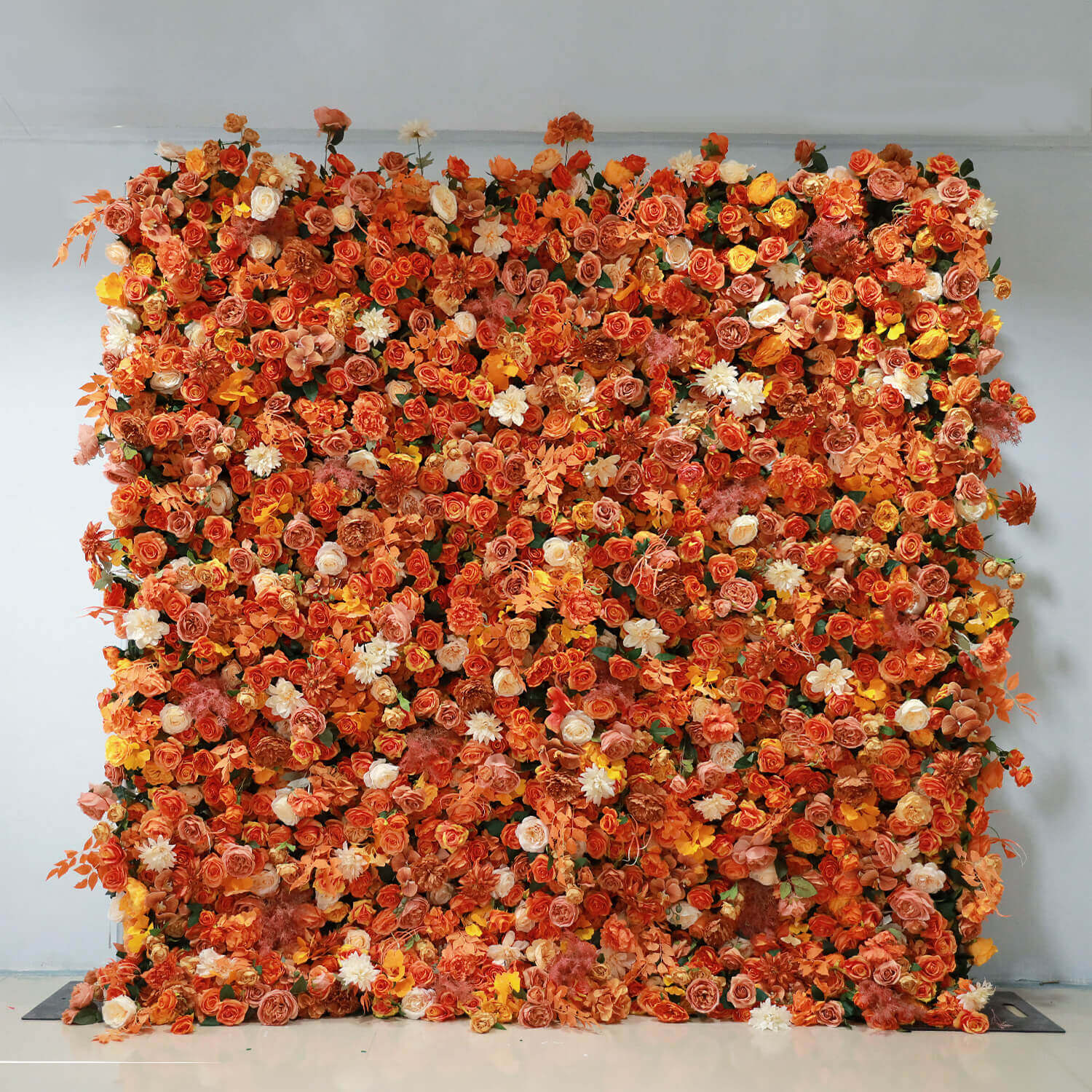 Flowerva Glamorous Rose Bouquet Wall Ensemble Scène de mariage Décoration florale