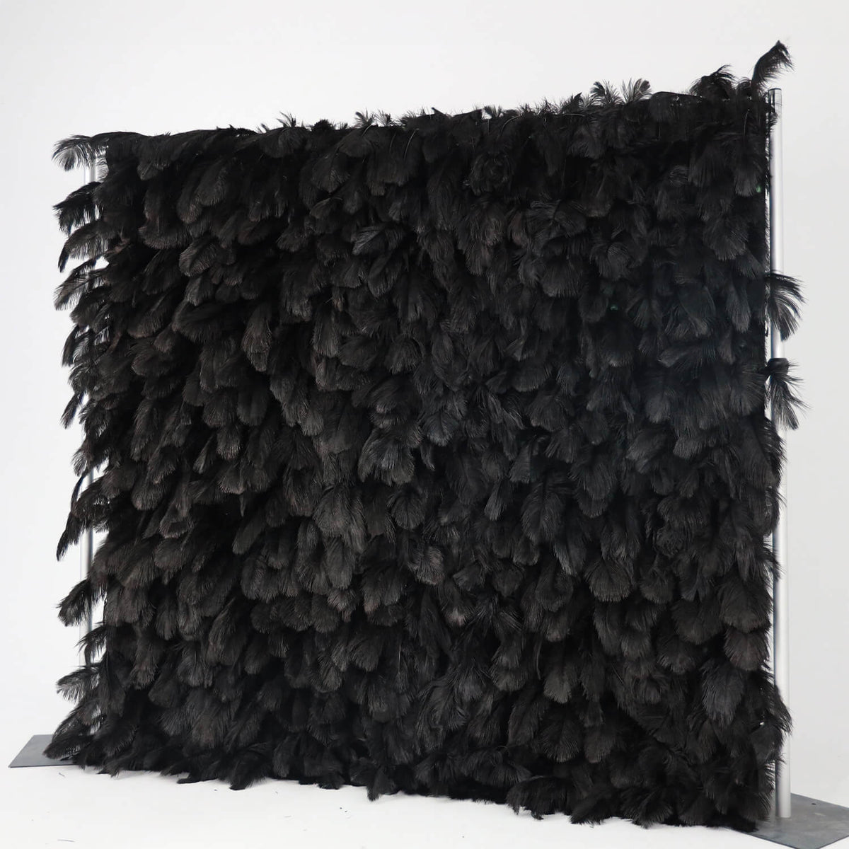 Flowerva Stunning Balck Rose Cascade Flower Wall Flower wall