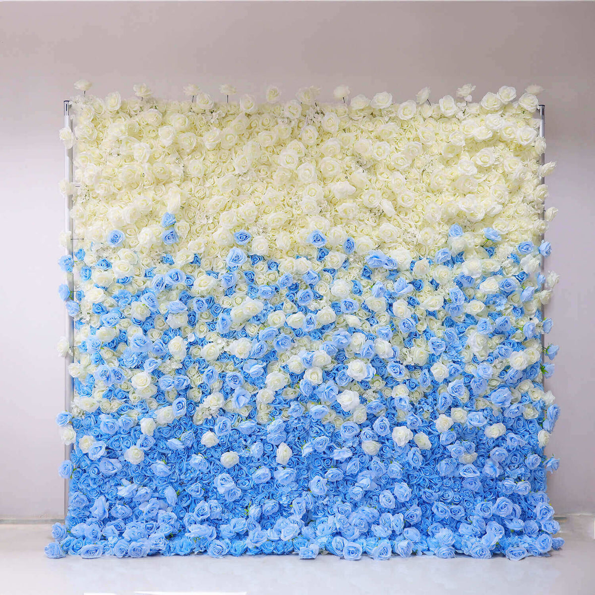 Flowerva Romantic Rose Flower Arrangement Decorating The Flower Wall
