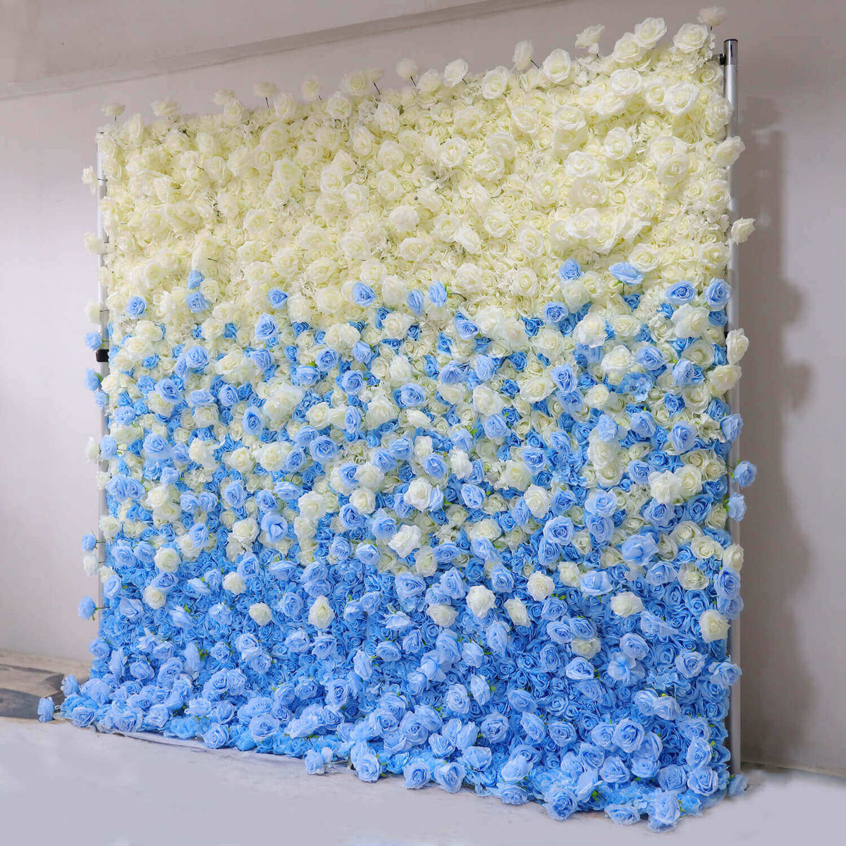 Flowerva Romantic Rose Flower Arrangement Decorating The Flower Wall