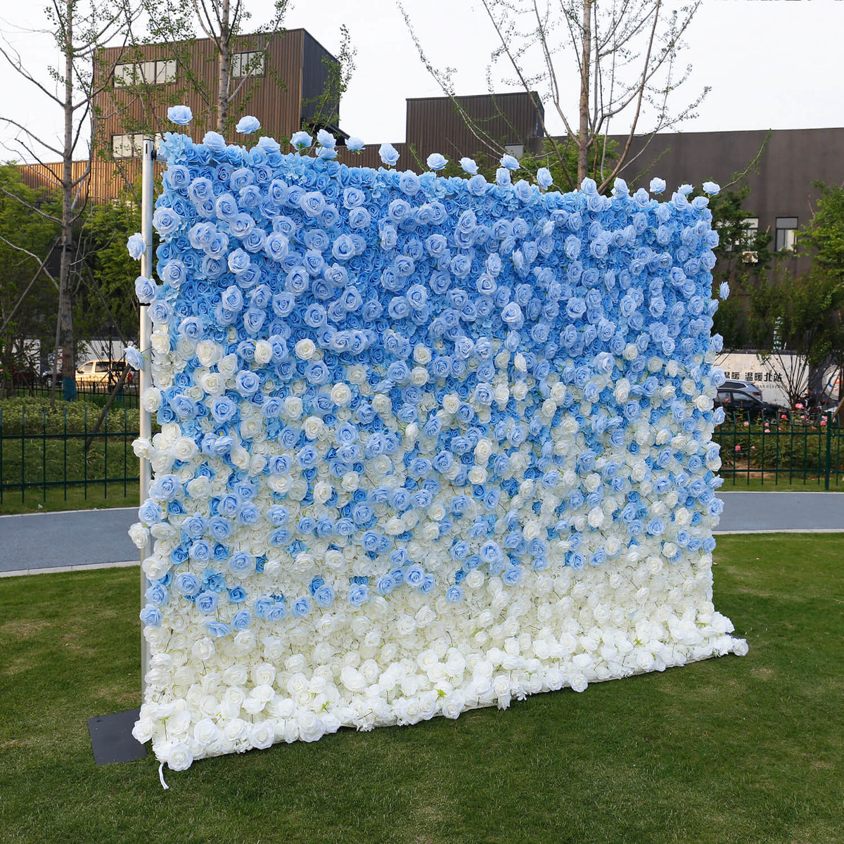 Flowerva Romantic Rose Flower Arrangement Decorating The Flower Wall