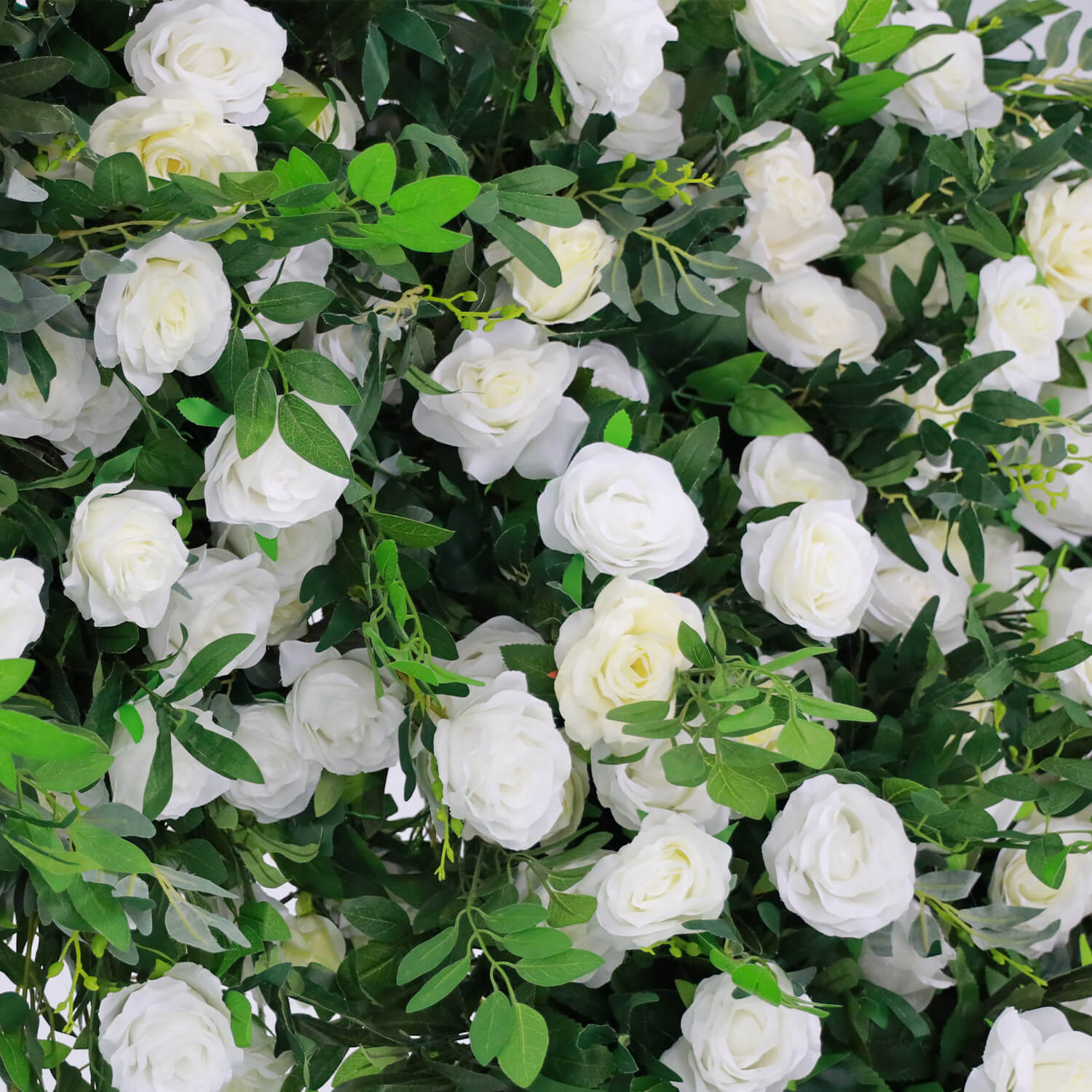 Flowerva Enchanting Verdant Green Arch Floral Wall Wedding Party Decor