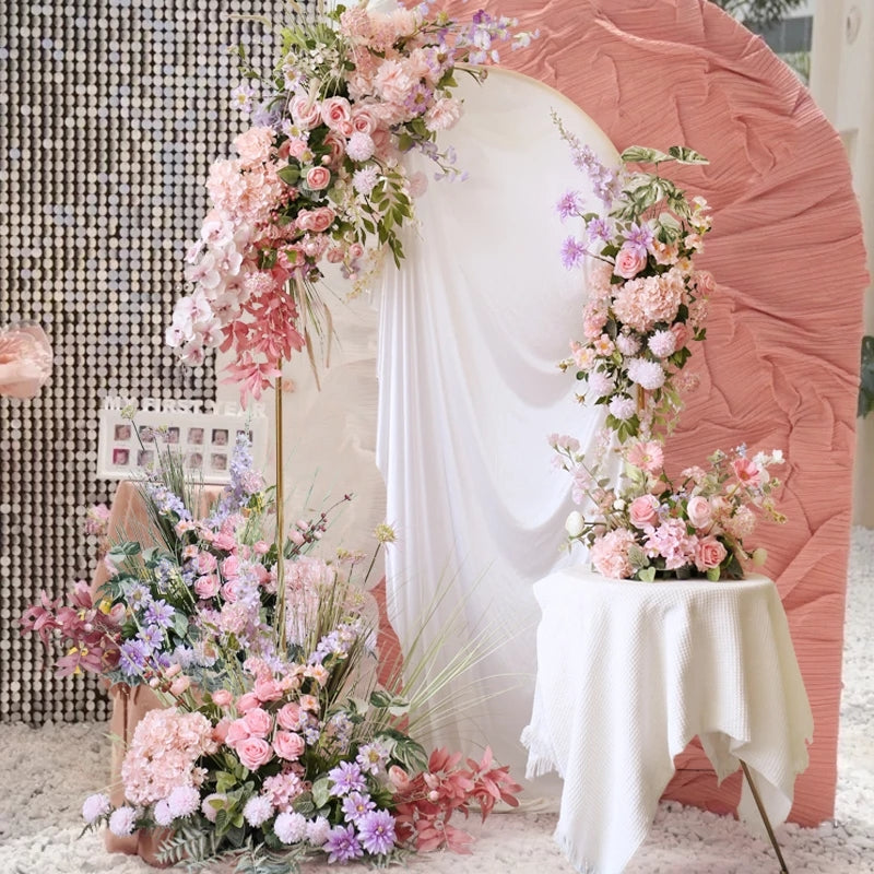 Flowerva Glamorous Flowerva Pink Series Wedding Floral Design
