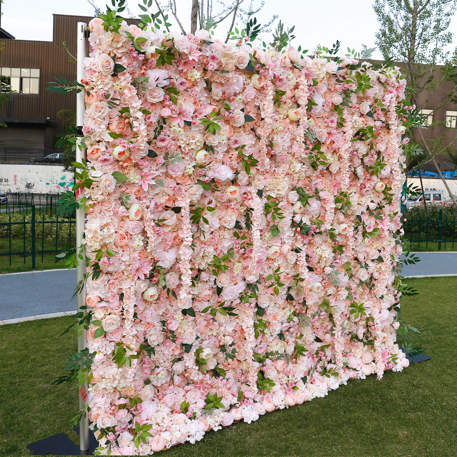 Flowerva Whisper of Love Wedding Flower Wall Party Scene Background Wall