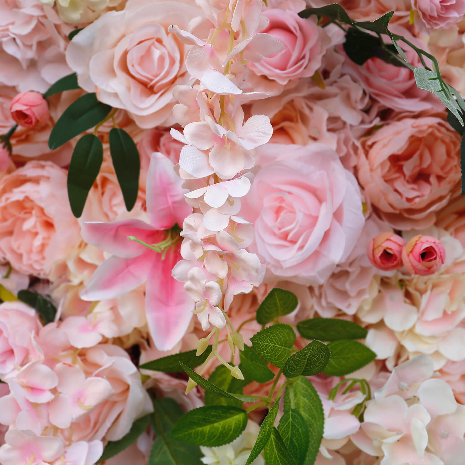 Flowerva Whisper of Love Wedding Flower Wall Party Scene Background Wall
